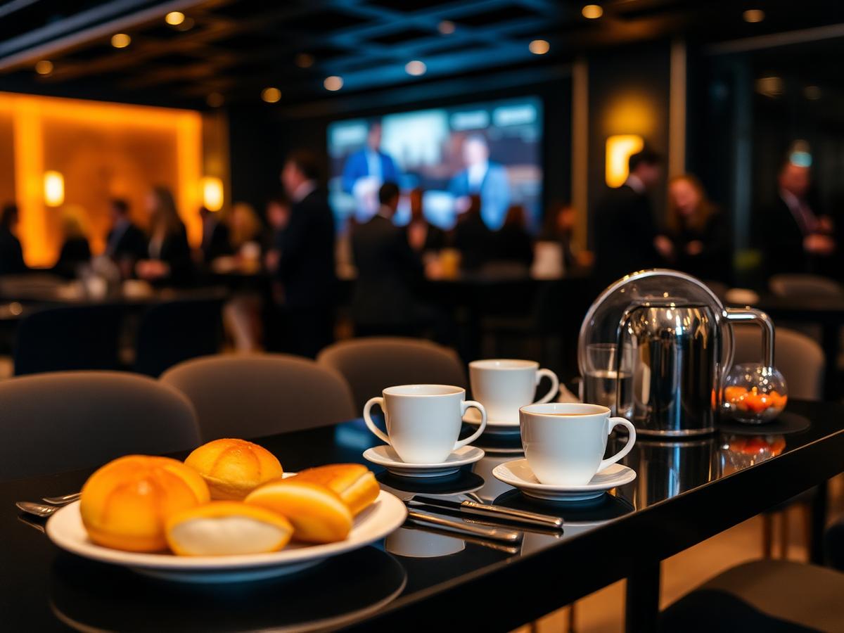 Coffee break do evento