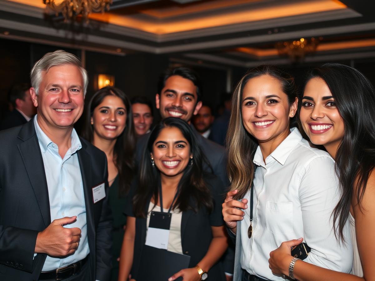 Participantes do evento reunidos
